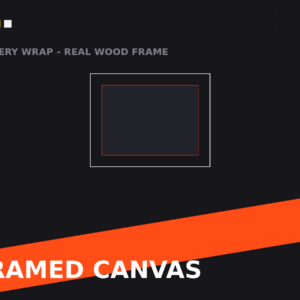 Framed Canvas Print 24x36