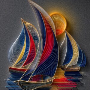 Regatta at Sunset